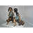 Boy & Girl Reading on Tree Log Bronze Statue – Elegant Landscape Sculpture Decor, 37"L x 14"W x 27"H