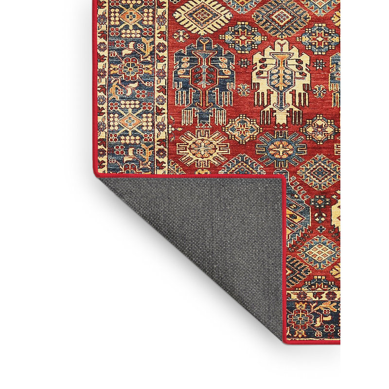Tapis oriental en laine brun Khoyank, Rectangle 8 pi x 10 pi