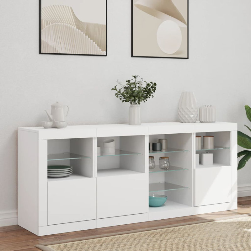 Azarea 164cm Sideboard, White