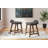 Munana Upholstered Counter Stool with Solid Wood Frame-87749362