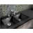 New Era 12 in. x 12 in. Glass & Stone Straight Edge Linear Mosaic Wall & Pool Tile-40589459