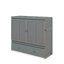 Lit escamotable double avec port USB et tiroir-1984500371