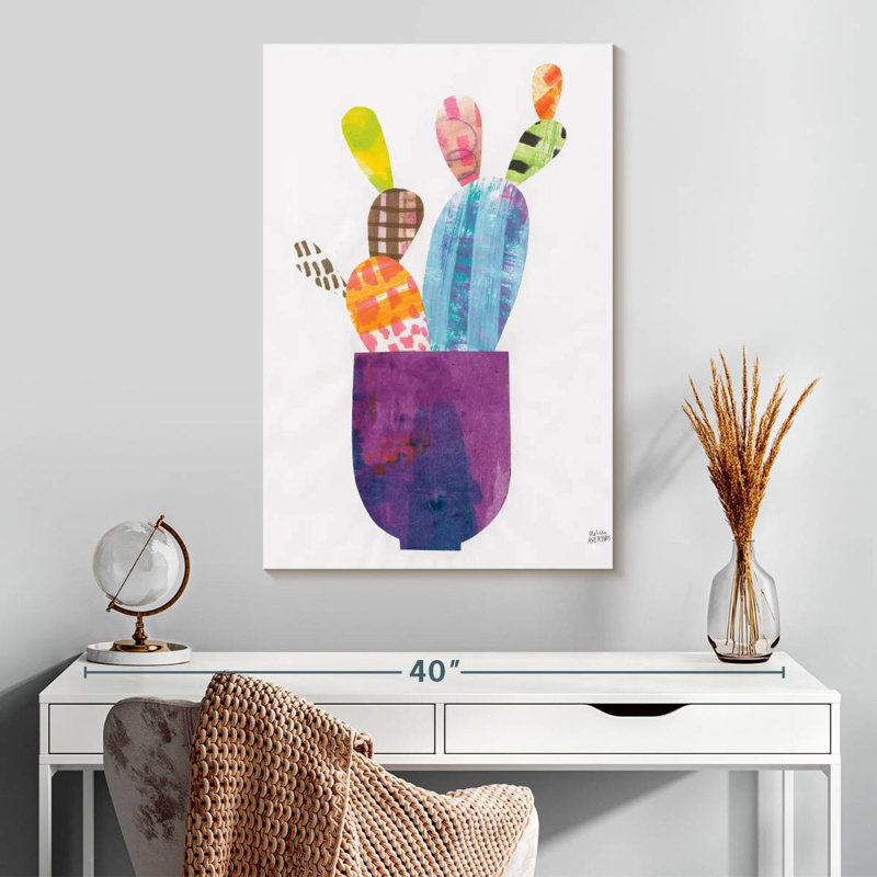 Harnek Collage Cactus II, H 30 po x l 20 po