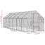 Chanpreet 185cm Aluminum Flight Cage