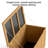 67 Gallon Outdoor Wooden Deck Box – Solid Wood Storage Seat & Table Top For Patio Cushions, Pool Toys & Garden Tools | Weather-resistant-120803776-120803777