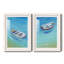 Anchored Dingy I Premium encadré mat - prêt à être accroché-1022267942-1022267941