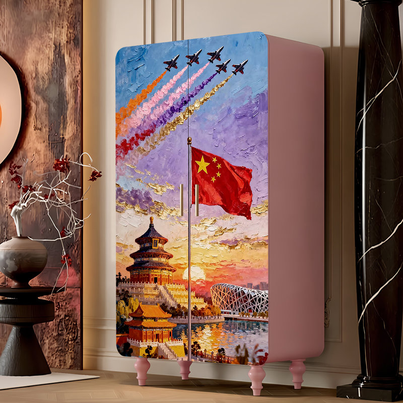 Armoire garde-robe française à double porte