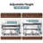 Adjustable Stainless Steel Dish Rack