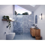 Vela 45 in. x 78 in. Fully Frameless Single Fixed Shower Panel
