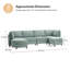 Johannes 6-Seater Chenille Corner Sofa with Under-Seat Storage-1436306805