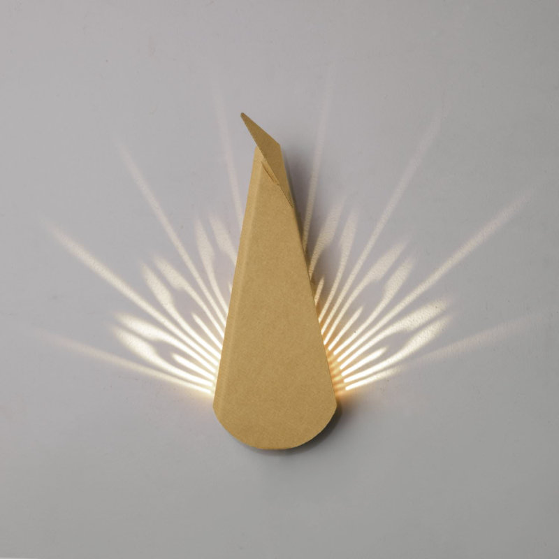 Gillies LED Wall Sconce, Brown