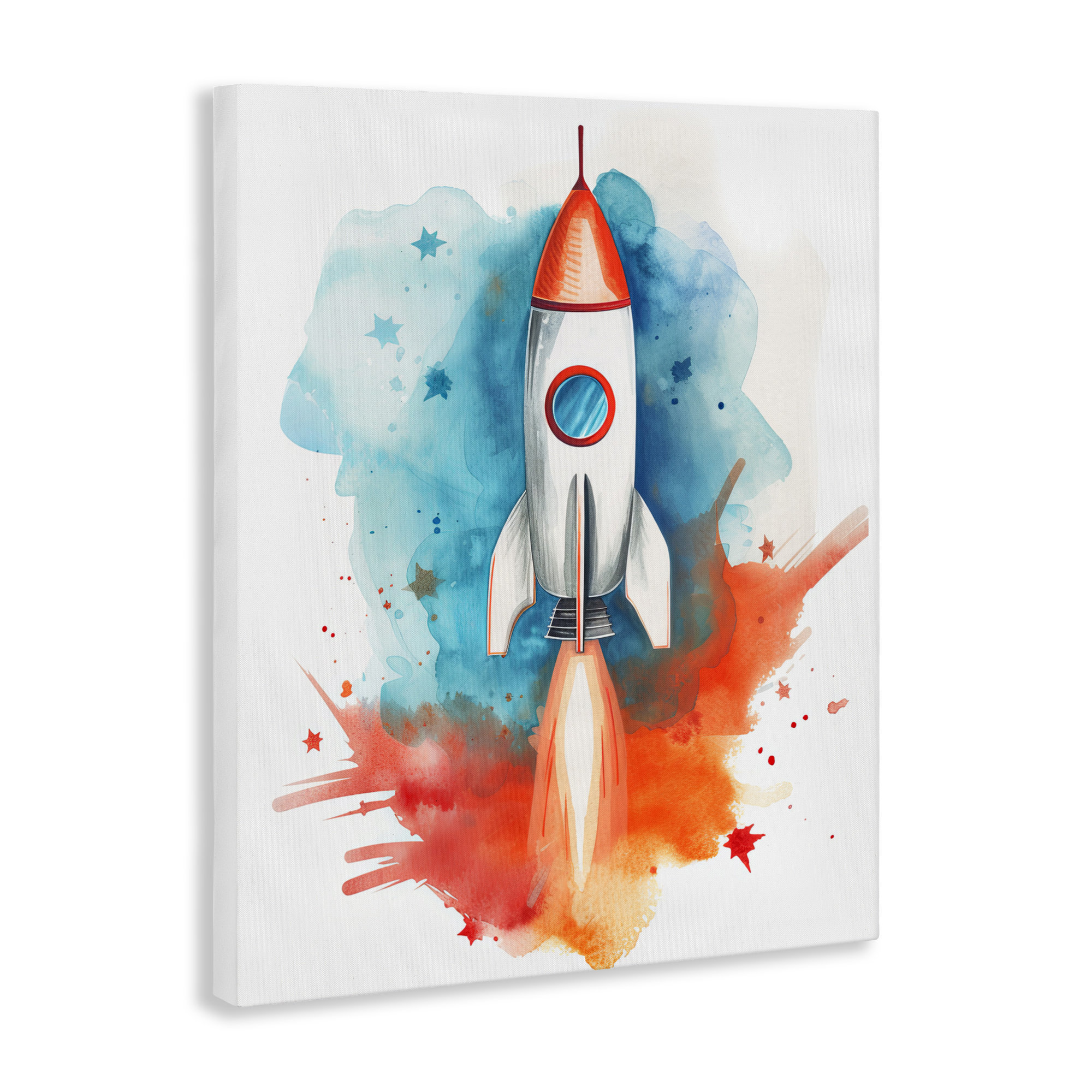 George Oliver Rocket Launch Adventure Canvas, design by Ray Powers ...