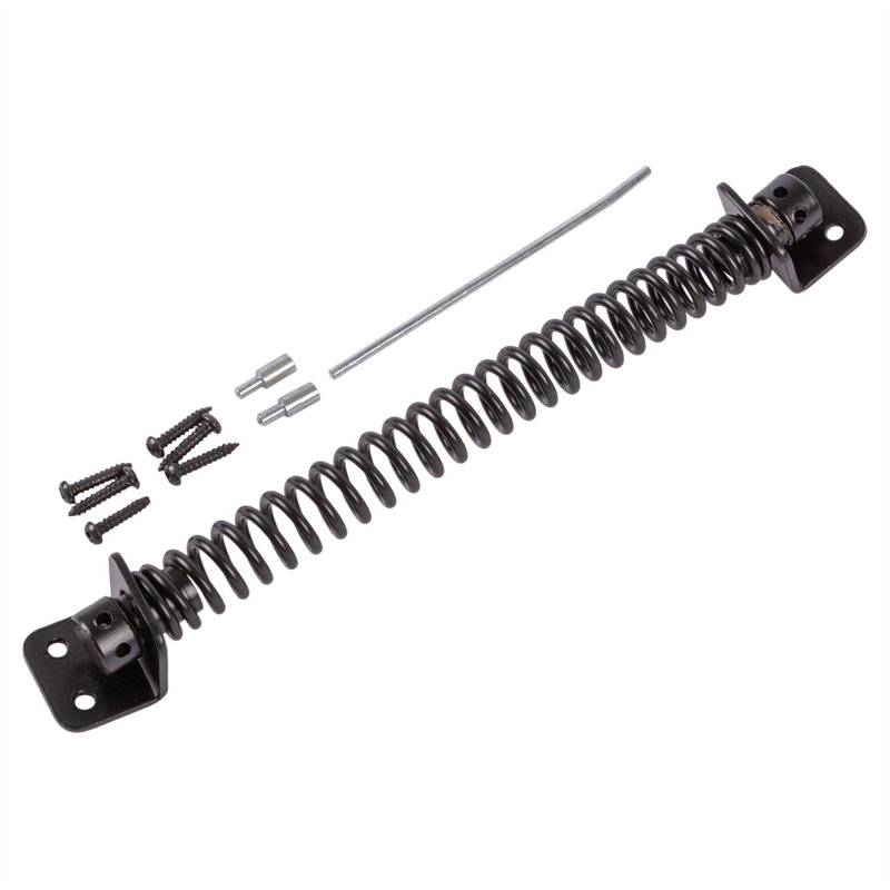  Blackspur Gate Spring Door Accessory, Black, 320cm H x 70cm W