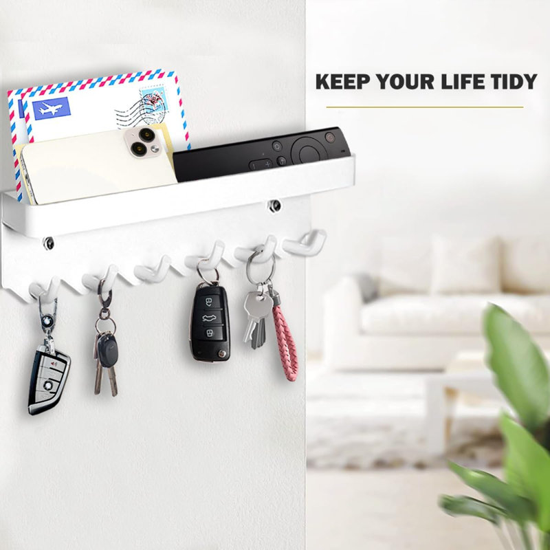 Rhyana Stainless Steel Wall Organizer