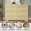 Commode 6 tiroirs Rattan