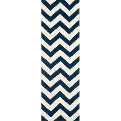 Chatham Hand Tufted Wool Chevron Rug