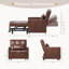 Faux Leather Accent Chair