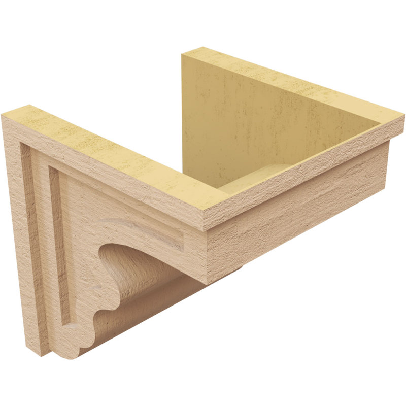 Corbeau en bois de cèdre Highland l 12 po x P 12 po x H 12 po Highland, H 12 po x l 12 po x P 12 po