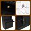 Bibliothèque avec portes coulissantes et tiroir, armoire de rangement silencieuse-824106659