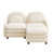Ourson blanc et beige