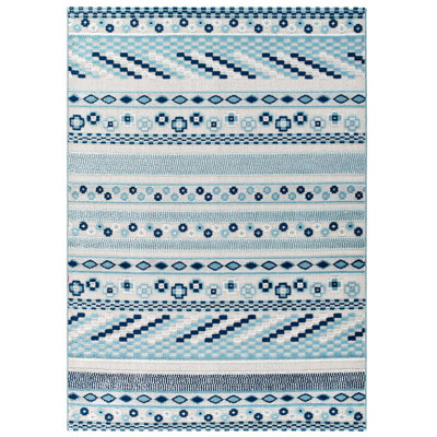 Modway Reflect Cadhla Abstract Geometric Indoor and Outdoor Area Rug