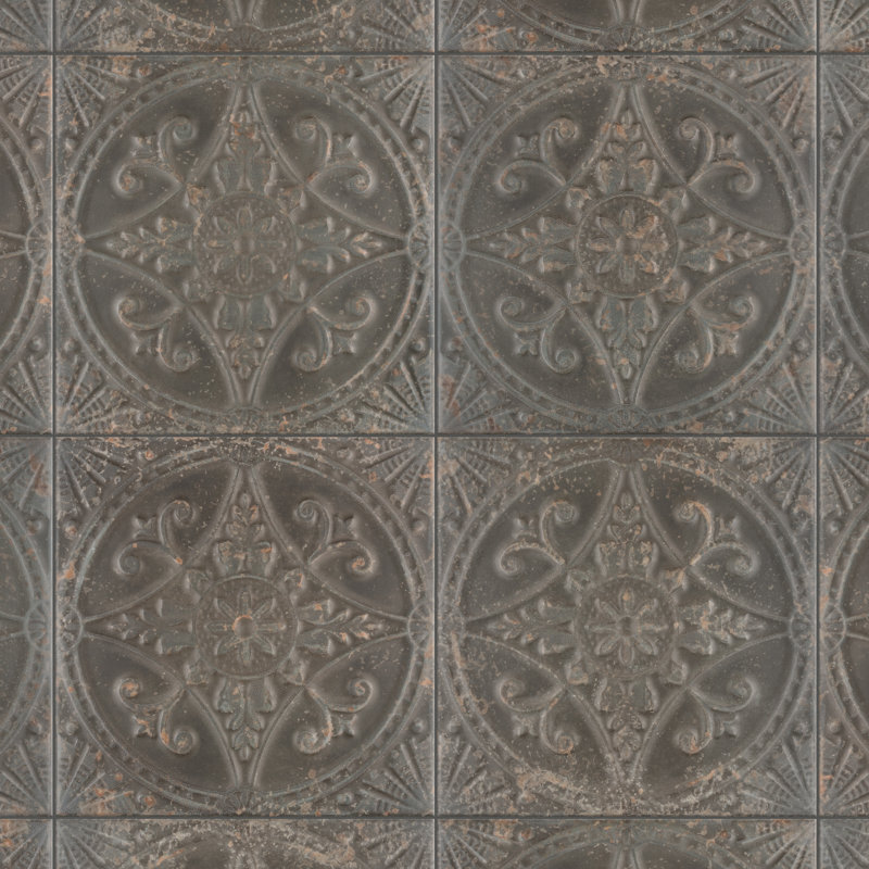 Carreau de céramique à motif pour mur et plancher 13 po x 13 po Saja