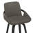 Georges Modern Fabric & Bentwood  26" Counter Stool w/Swivel, Set of 2-1008304-1008303