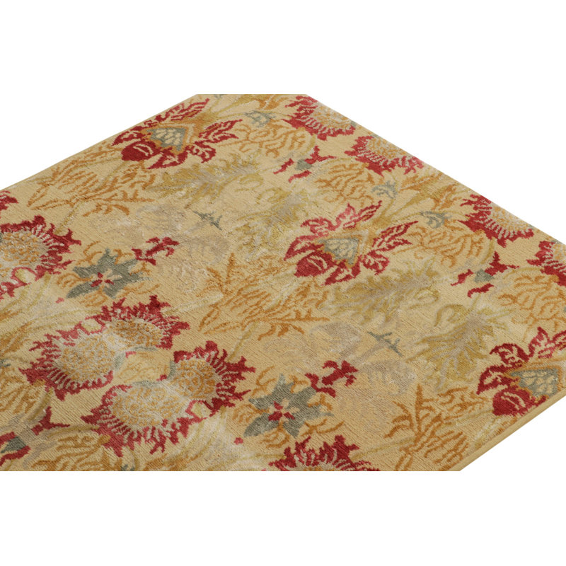 Hand Woven Silk Area Rug