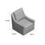 Fauteuil pivotant en velours Atlanta-59475733