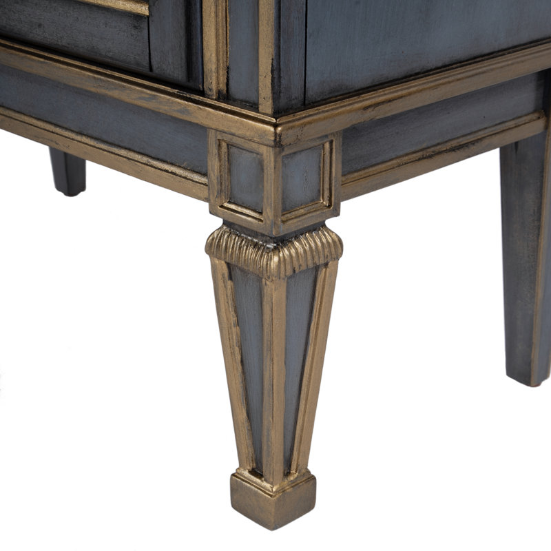 Chubbuck Armoire Desk, Blue