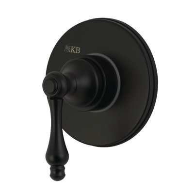 Single-Handle Three-Way Diverter Valve with Trim Kit