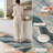 Blue Wave Non-Slip Washable Kitchen Mats