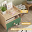 39.98 cm W Solid Wood Bedside Table