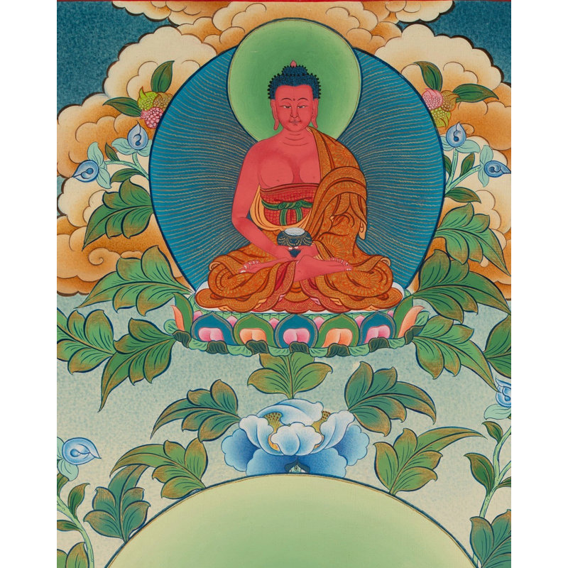 Chengrezig Thangka (Brocadeless Thangka) | Na