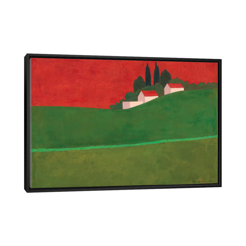Ruhama 2 by Itzu Rimmer - Painting on Canvas, 152.5 cm H x 101.5 cm W, Black Framed