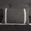 Édredon 7 pièces pour très grand lit - Faux suède noir avec jupe de lit moelleuse lavable à la machine