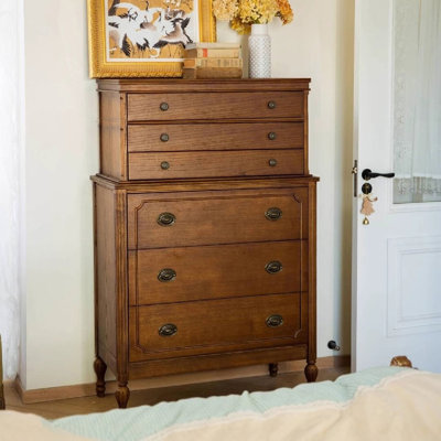 Walnut Solid Wood Accent Cabinet