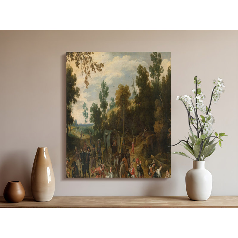 1 Piece Wrapped Canvas Wall Art Set, 91.44 cm H x 30.48 cm W