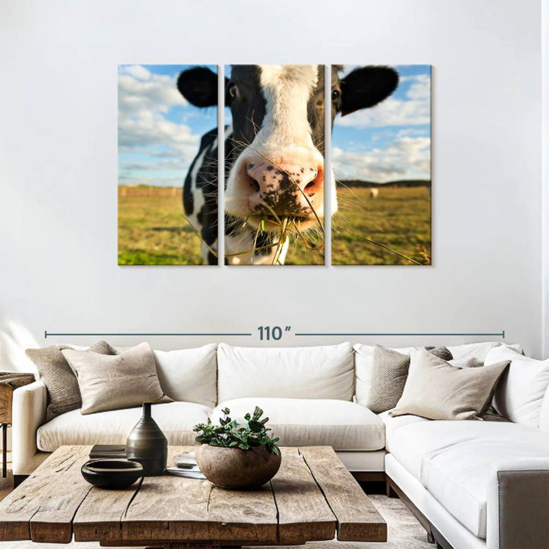 Brampt Cow Selfie, 48" H x 74" W