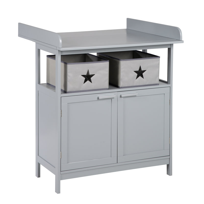 Hamburg Changing Table, Grey