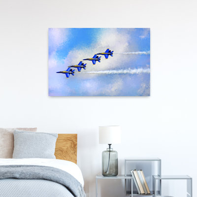 Four Fighters Contemporary Wall Art