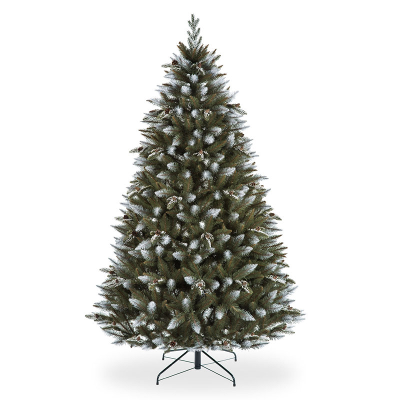 Artificial Spruce Christmas Tree, 5.91ft H x 3.61ft W x 3.61ft D