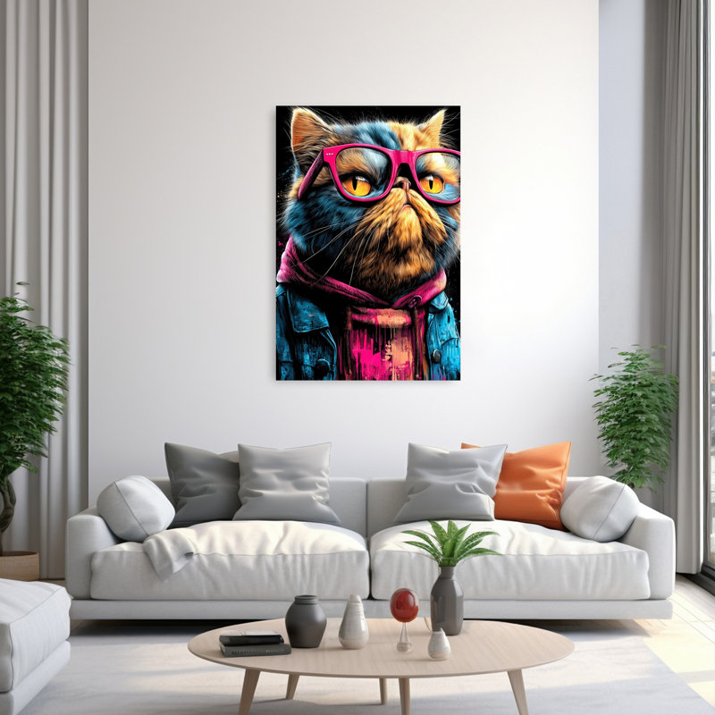 Art mural moderne, H 60 po x l 40 po