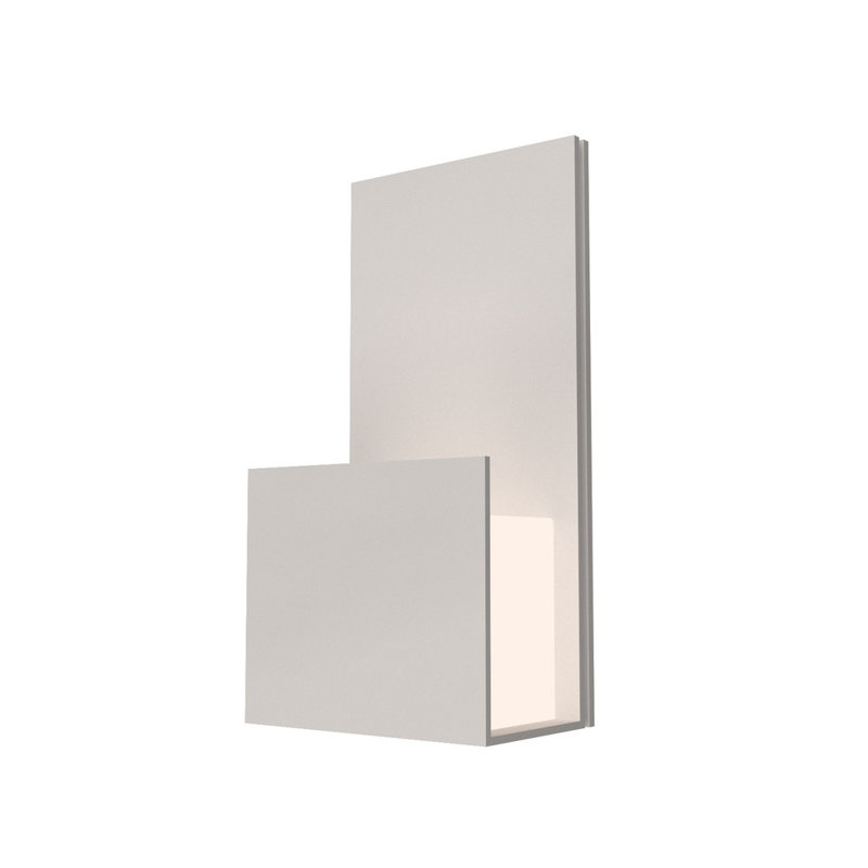1 - Light LED Flush Mounted Sconce, Imbuia, 3500K