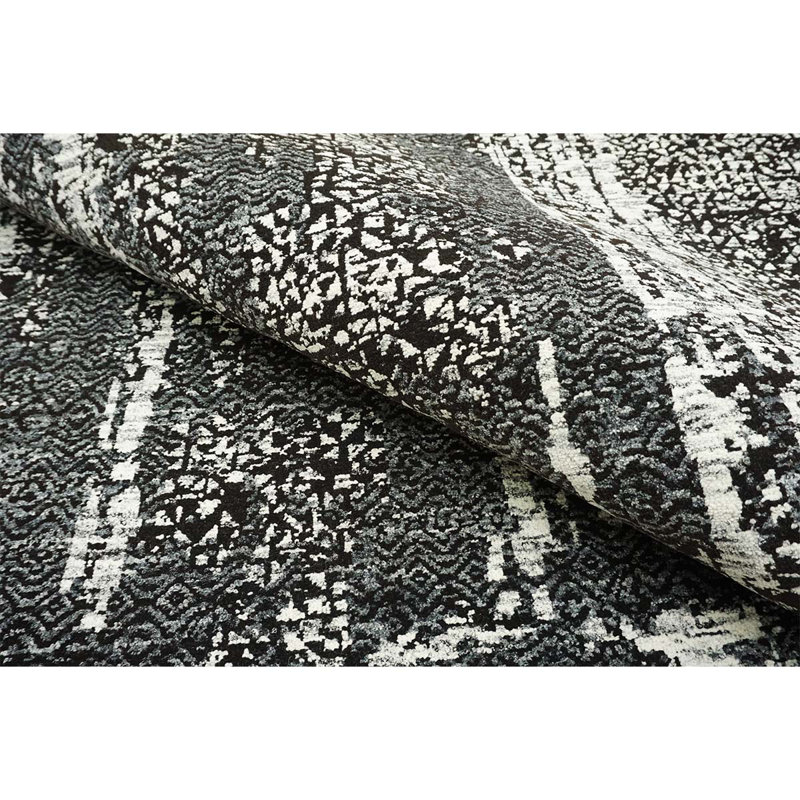 Wool Abstract Area Rug, Rectangle 10' x 14'