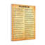 «Scripture Walls Proverbs chap. 20, bible dorée» sur toile-1354297369