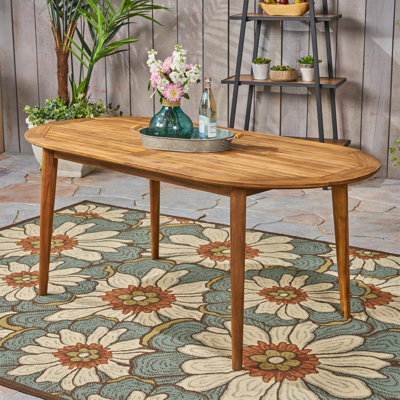 Table de salle à manger de patio (seulement la table incluse)