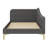 Upholstered Daybed With Headboard And Armrest-827473385-827473384