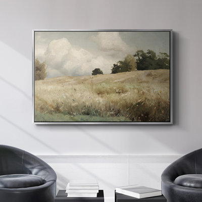 Vintage Landscape -DCCCLXIV Framed Gallery Wrapped Canvas