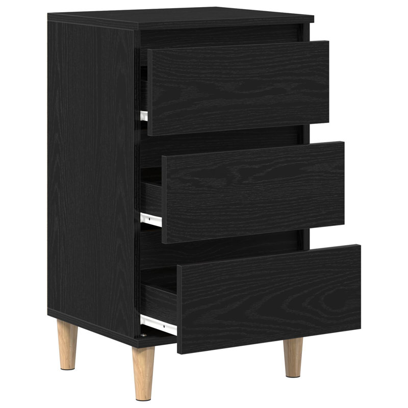 40cm W Manufactured Wood Bedside Table